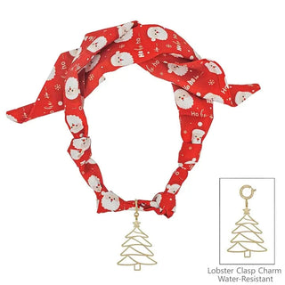 Red Santa Scarf Necklace