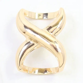 Gold Infinity Scarf Slide | Select Trends Boutique