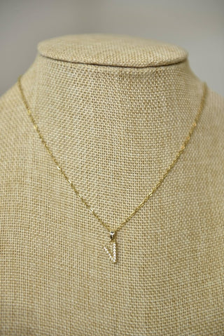 Gold Initial Dainty Necklace - Select Trends Boutique