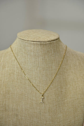 Gold Initial Dainty Necklace - Select Trends Boutique