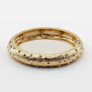 Gold Rhinestone Accent Bracelet | Select Trends Boutique
