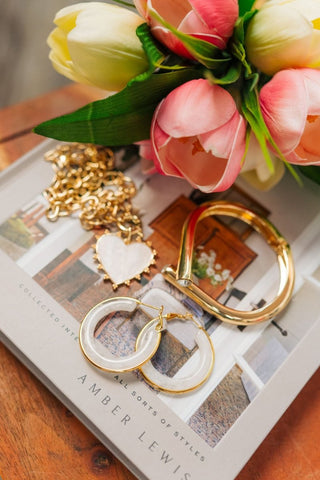 Gold Rhinestone End Cuff Bracelet | Select Trends Boutique