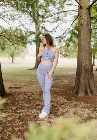 Grape Set High Waisted Pants | Select Trends Boutique