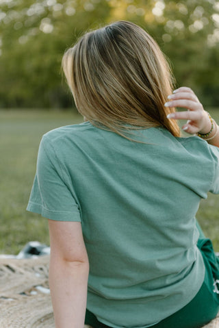 Green Grinch Coquette Graphic Tee