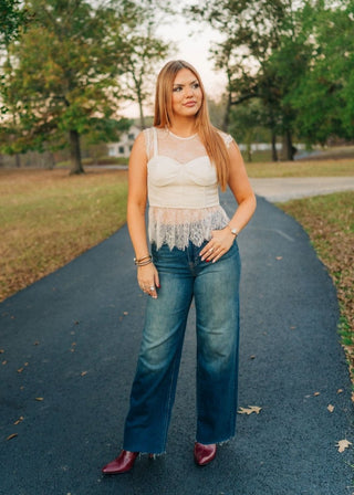 Hidden Dark Wash Classic Dad Jean - Select Trends Boutique