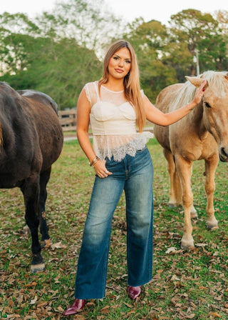 Hidden Dark Wash Classic Dad Jean - Select Trends Boutique