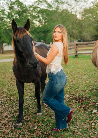 Hidden Dark Wash Classic Dad Jean - Select Trends Boutique