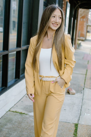 Honey Business Set Trousers | Select Trends Boutique