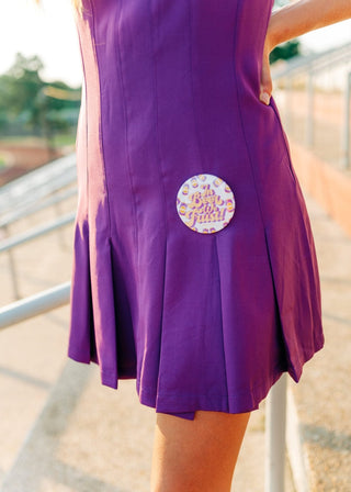 In Beer We Trust Gameday Button - Select Trends Boutique