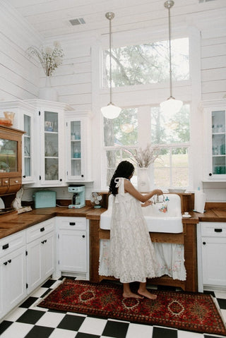 Ivory Embroidered Tie Shoulder Maxi - Select Trends Boutique