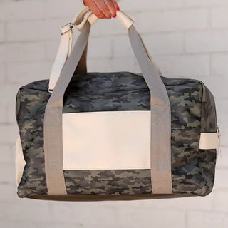 Jadelynn Brooke Camo Duffle Bag | Select Trends Boutique