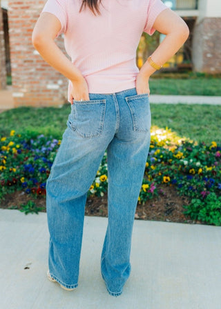 JBD Medium Wash Dad Jean - Select Trends Boutique