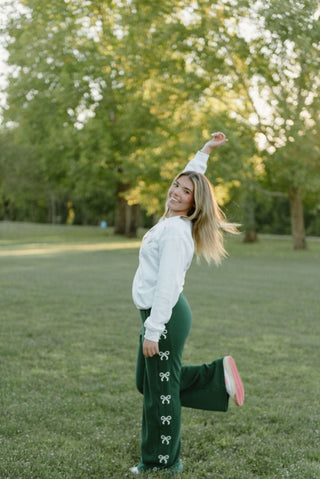 Just A Girl Christmas Sweatshirt | Select Trends Boutique
