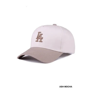 LA Taupe Trucker Hat - Select Trends Boutique