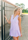 Lavender Pleated Skort Set - Select Trends Boutique