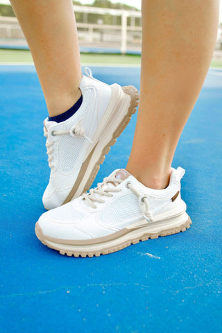 Leotina Rope Lace Platform Sneakers | Select Trends Boutique