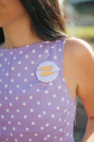 Let's Geaux Corndog Gameday Button | Select Trends Boutique