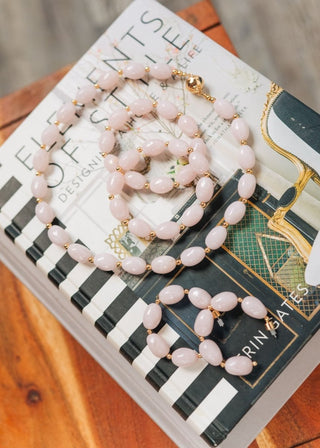 Light Pink Acrylic Bracelet Set | Select Trends Boutique