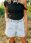 Light Wash Denim Mom Shorts - Select Trends Boutique