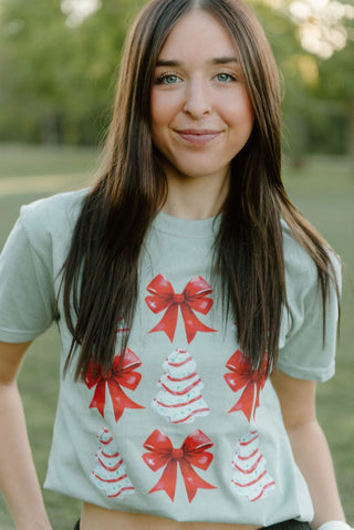 Little Debbie Christmas Coquette Tee