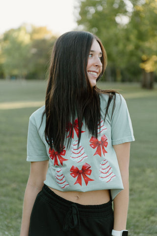 Little Debbie Christmas Coquette Tee