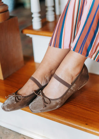 London Coffee Brown Ballet Flat | Select Trends Boutique