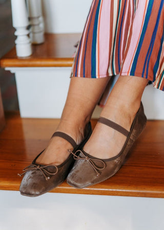 London Coffee Brown Ballet Flat | Select Trends Boutique