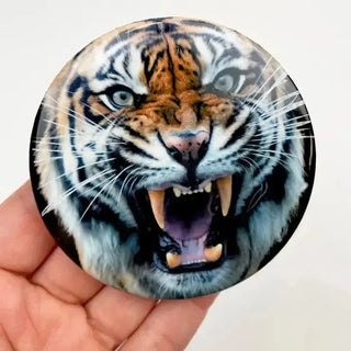 LSU Mad Tiger Gameday Button | Select Trends Boutique