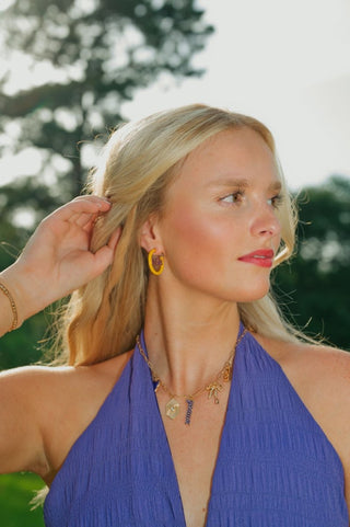 LSU Multi Charm Necklace | Select Trends Boutique