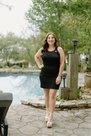 Lulu B Black Sleeveless Sexy Dress - Select Trends Boutique