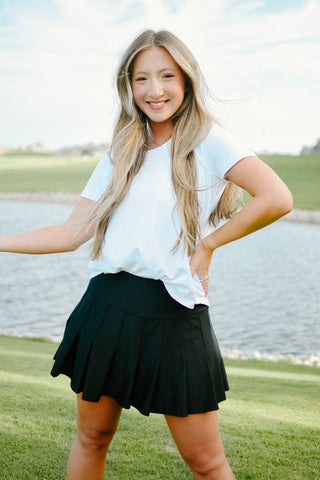 Lulu B White Round Neck Top | Select Trends Boutique