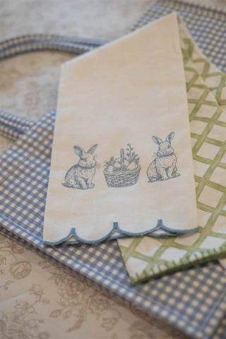 Morgan Bunny Hand Towel Set | Select Trends Boutique