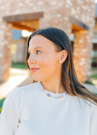 Multicolored Acrylic Beaded Necklace | Select Trends Boutique