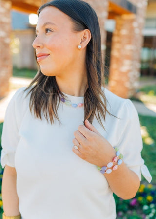 Multicolored Acrylic Bracelet Set | Select Trends Boutique