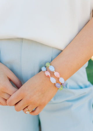 Multicolored Acrylic Bracelet Set | Select Trends Boutique