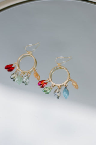 MultiColored Circle Teardrops | Select Trends Boutique