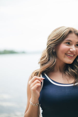 Navy Scuba Athletic Dress | Select Trends Boutique