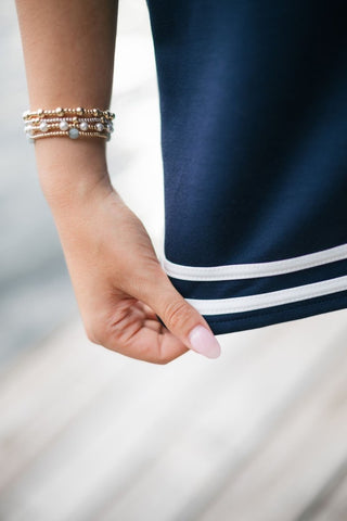 Navy Scuba Athletic Dress | Select Trends Boutique