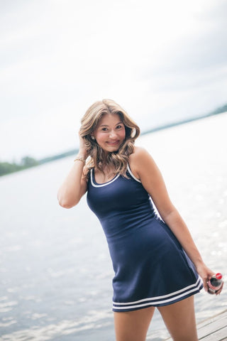 Navy Scuba Athletic Dress | Select Trends Boutique