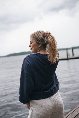 Navy USA Bikini Graphic Sweatshirt | Select Trends Boutique