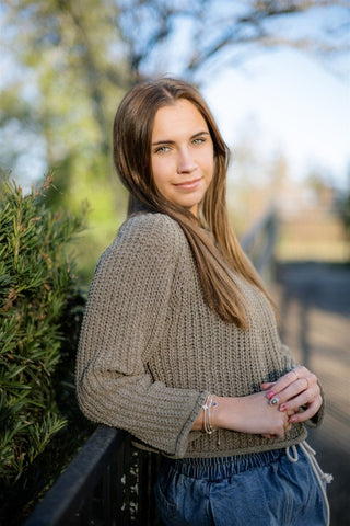 Olive Knit Staple Sweater | Select Trends Boutique