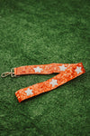 Orange Star Sequin Bag Strap