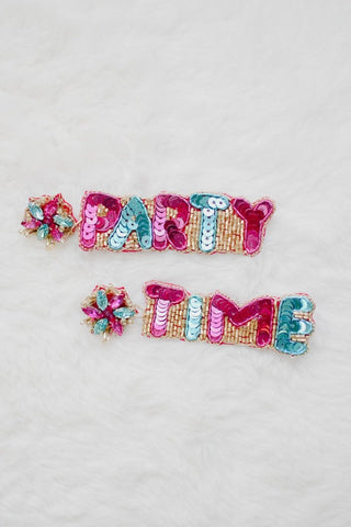 Party Time Sequin Earrings | Select Trends Boutique