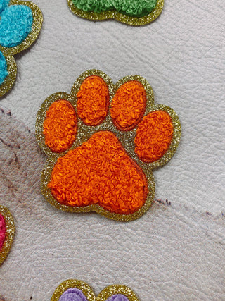 Paw Print Varsity Patch