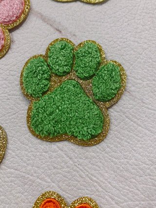 Paw Print Varsity Patch