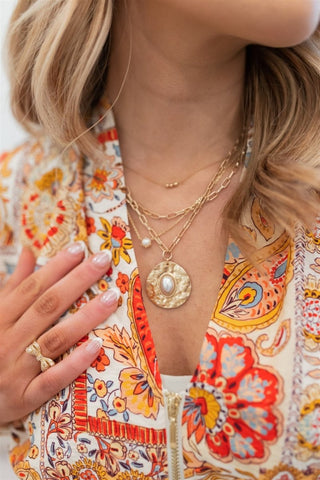 Pearl Pendant Necklace - Select Trends Boutique