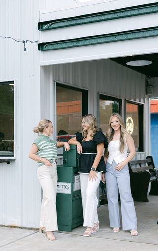 Periwinkle Wide Leg Jeans | Select Trends Boutique