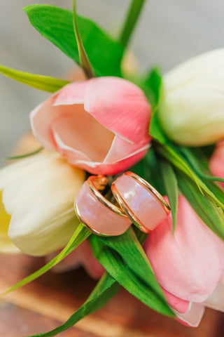 Pink Acrylic Chunky Hoops | Select Trends Boutique