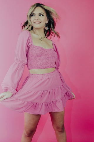 Pink Bold Beauty Set Top | Select Trends Boutique