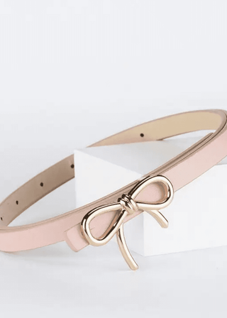 Pink Bow Buckle Belt | Select Trends Boutique